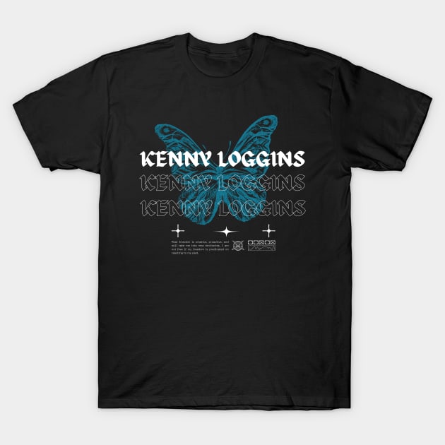 Kenny Loggins // Butterfly T-Shirt by Saint Maxima